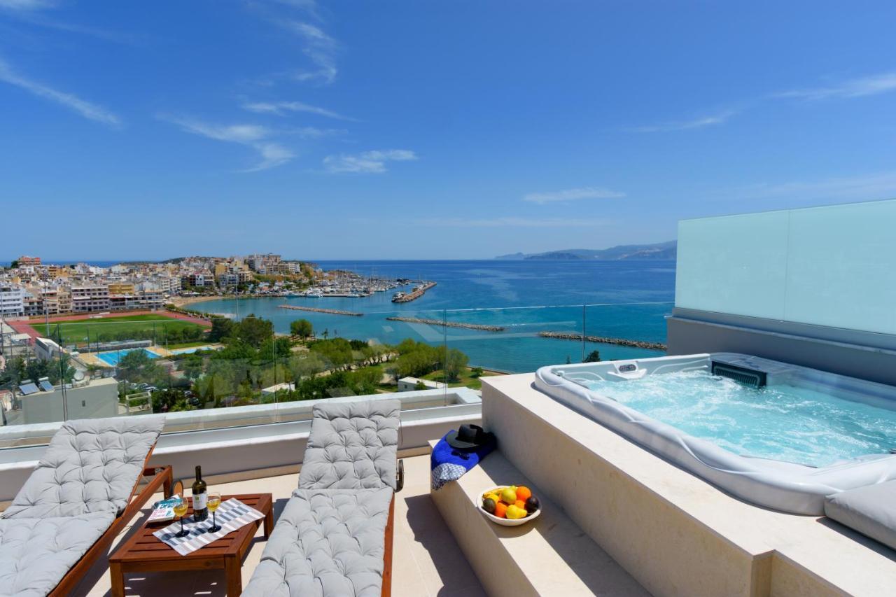 Angelique Luxury Apartment Agios Nikolaos Esterno foto