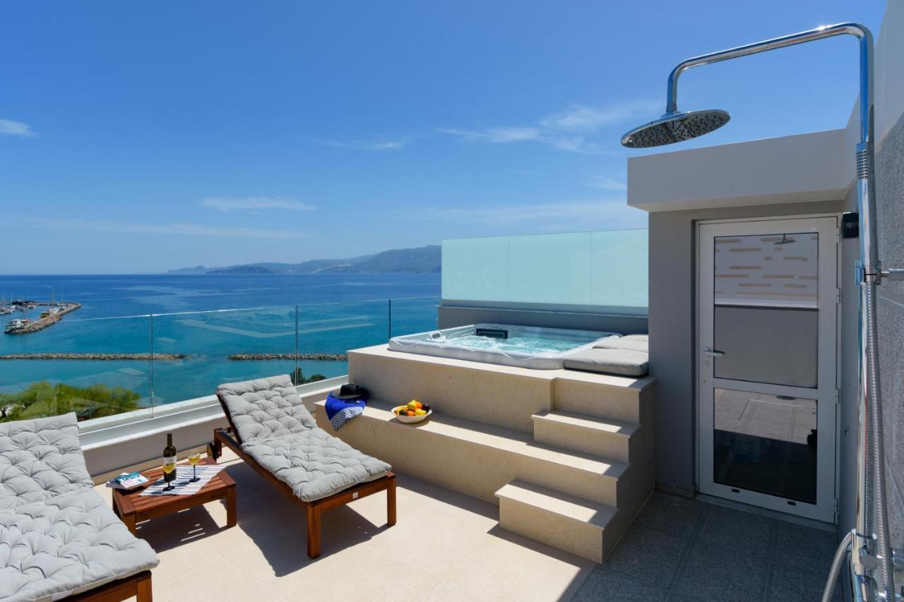Angelique Luxury Apartment Agios Nikolaos Esterno foto